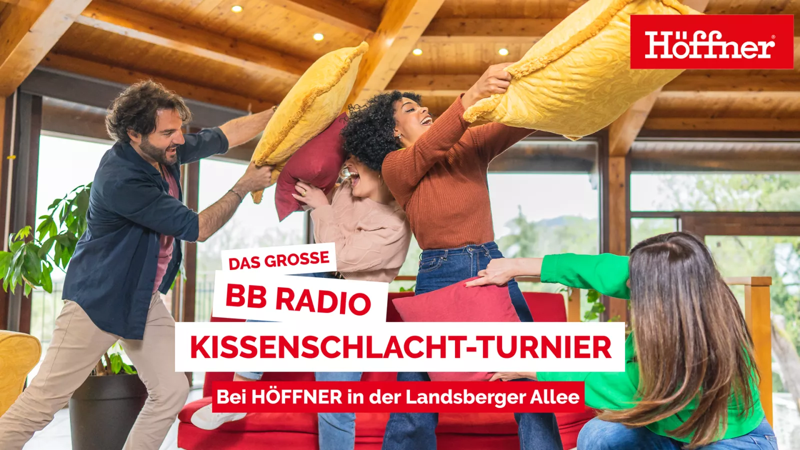 Kissenschlacht-Turnier