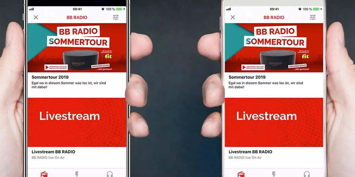 Die BB RADIO App